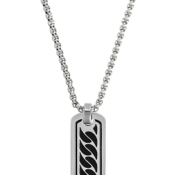 Herren Kette - Casual Silver