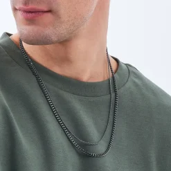 Herren Ketten-Set - Hematite Classic