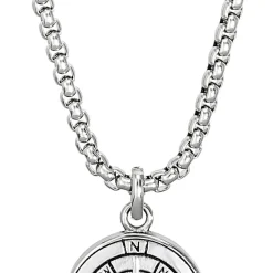 Herren Kette - Silver Compass
