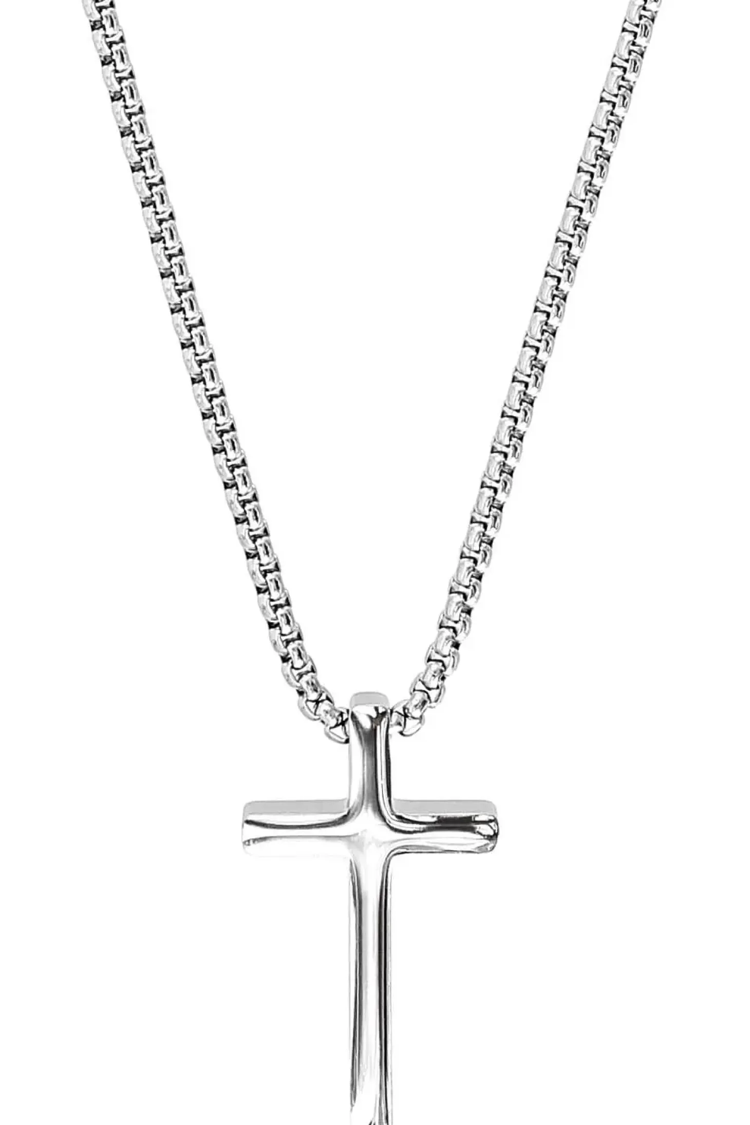 Herren Kette - Steel Cross