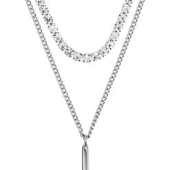 Herren Layering Kette - Classic Cross