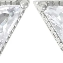 Herren Ohrstecker - Sparkling Triangle