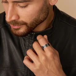 Herren Ring - Casual Silver