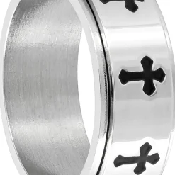 Herren Ring - Clean Cross