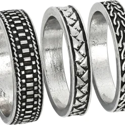 Herren Ring-Set - Graphic Passion