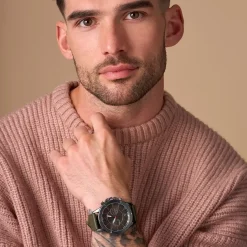 Herren Uhr - Dark Green