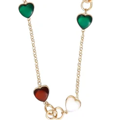 Kette - Emerald Hearts