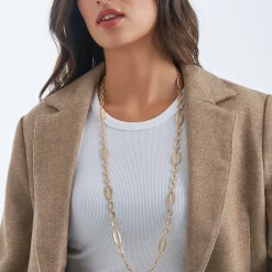 Kette - Flat Gold