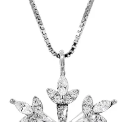 Kette - Glitter Snowflake