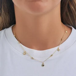 Kette - Golden Charms