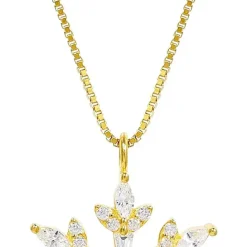 Kette - Golden Snowflake