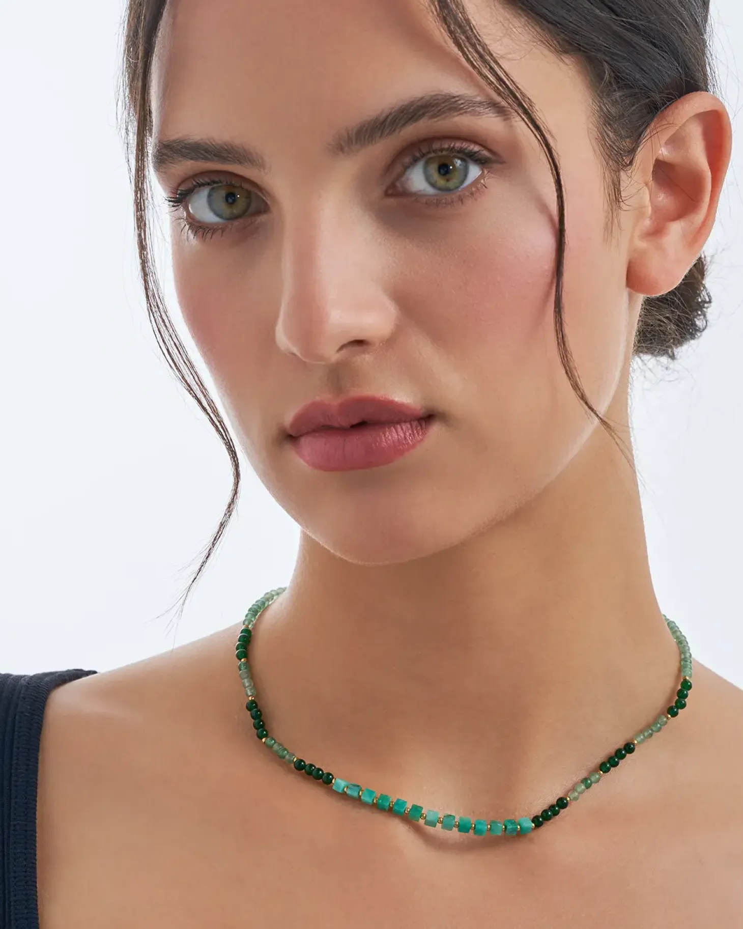 Kette - Green Jade