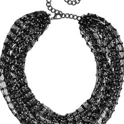 Kette - Hematite Mesh