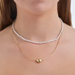 Ketten-Set - Puffy Pearl