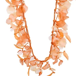 Kette - Orange Petals