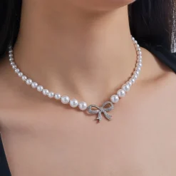 Kette - Pearly Bow