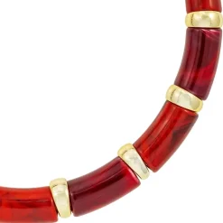 Kette - Red Marble