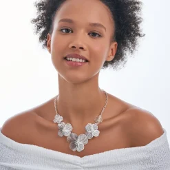 Kette - Silver Petal