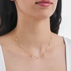 Kette - Tiny Pearls