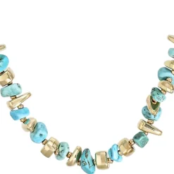 Kette - Turquoise Gold