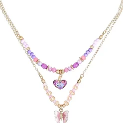 Kinder Layering Kette - Special Pink