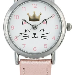 Kinder Uhr - Crowned Cat