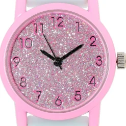 Kinder Uhr - Pink Glitter