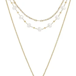 Layering Kette - Beach Pearls