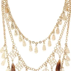 Layering Kette - Brown Boho