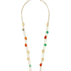 Layering Kette - Colorful Agate