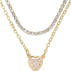 Layering Kette - Cute Heart