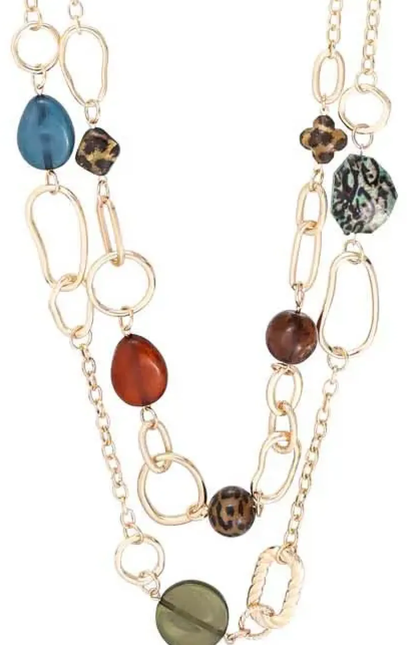 Layering Kette - Different Rows