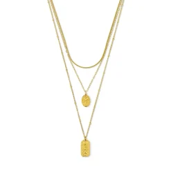 Layering Kette - Double Plate