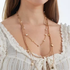 Layering Kette - Golden Charms