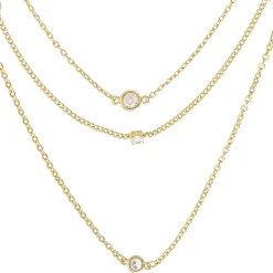 Layering Kette - Golden Sparkle