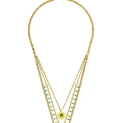 Layering Kette - Golden Sundowner