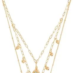 Layering Kette - Hammered Sun