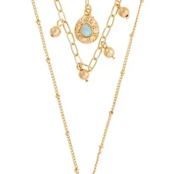 Layering Kette - Hammered Sun