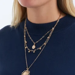 Layering Kette - Hammered Sun
