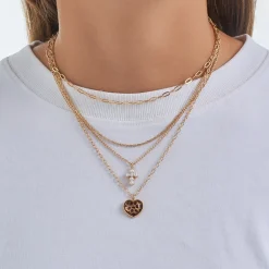 Layering Kette - Leo Heart