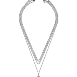 Layering Kette - Rhinestone Cross