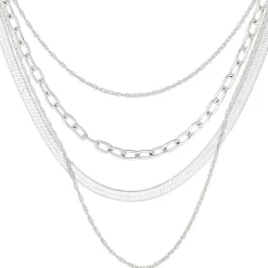 Layering Kette - Silver Shine