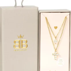 Layering Kette - Sparkling Cross