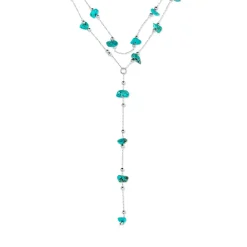 Layering Kette - Turquoise Flow