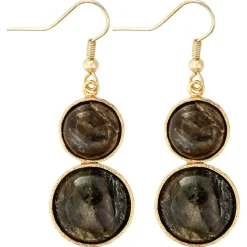Ohrhänger - Grey Labradorite