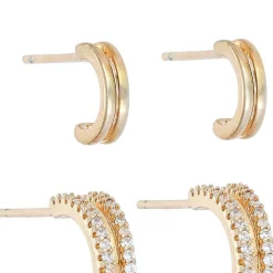 Ohr-Set - Golden Chic