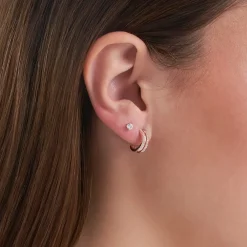 Ohr-Set - Rosé Chic