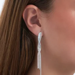 Ohrstecker - Curled Silver