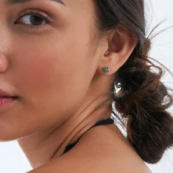 Ohrstecker - Floral Emerald