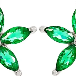 Ohrstecker - Floral Emerald